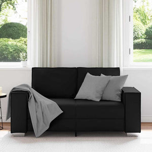 Fauteuil canapé Noir 160 x 78 x 84 cm Cuir artificiel