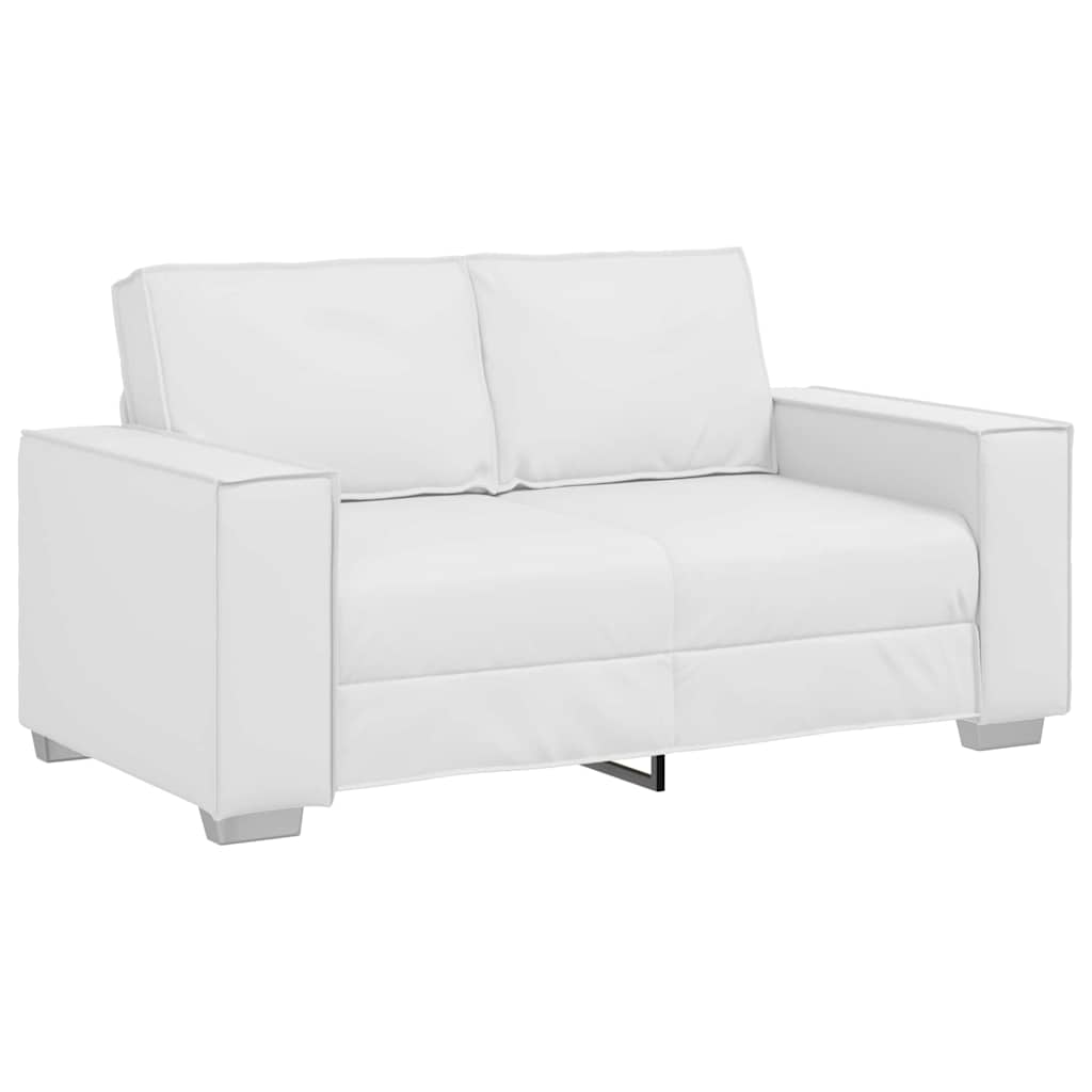 Fauteuil canapé Blanc 160 x 78 x 84 cm Cuir artificiel
