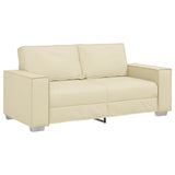 Fauteuil canapé Crème 180 x 78 x 84 cm Cuir artificiel