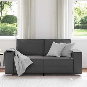 Fauteuil canapé Gris 180 x 78 x 84 cm Cuir artificiel