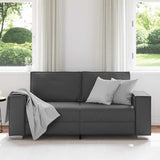 Fauteuil canapé Gris 180 x 78 x 84 cm Cuir artificiel
