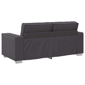 Fauteuil canapé Gris 180 x 78 x 84 cm Cuir artificiel