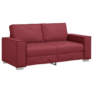 Fauteuil canapé Bordeaux 180 x 78 x 84 cm Cuir artificiel