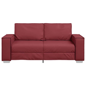 Fauteuil canapé Bordeaux 180 x 78 x 84 cm Cuir artificiel