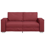 Fauteuil canapé Bordeaux 180 x 78 x 84 cm Cuir artificiel