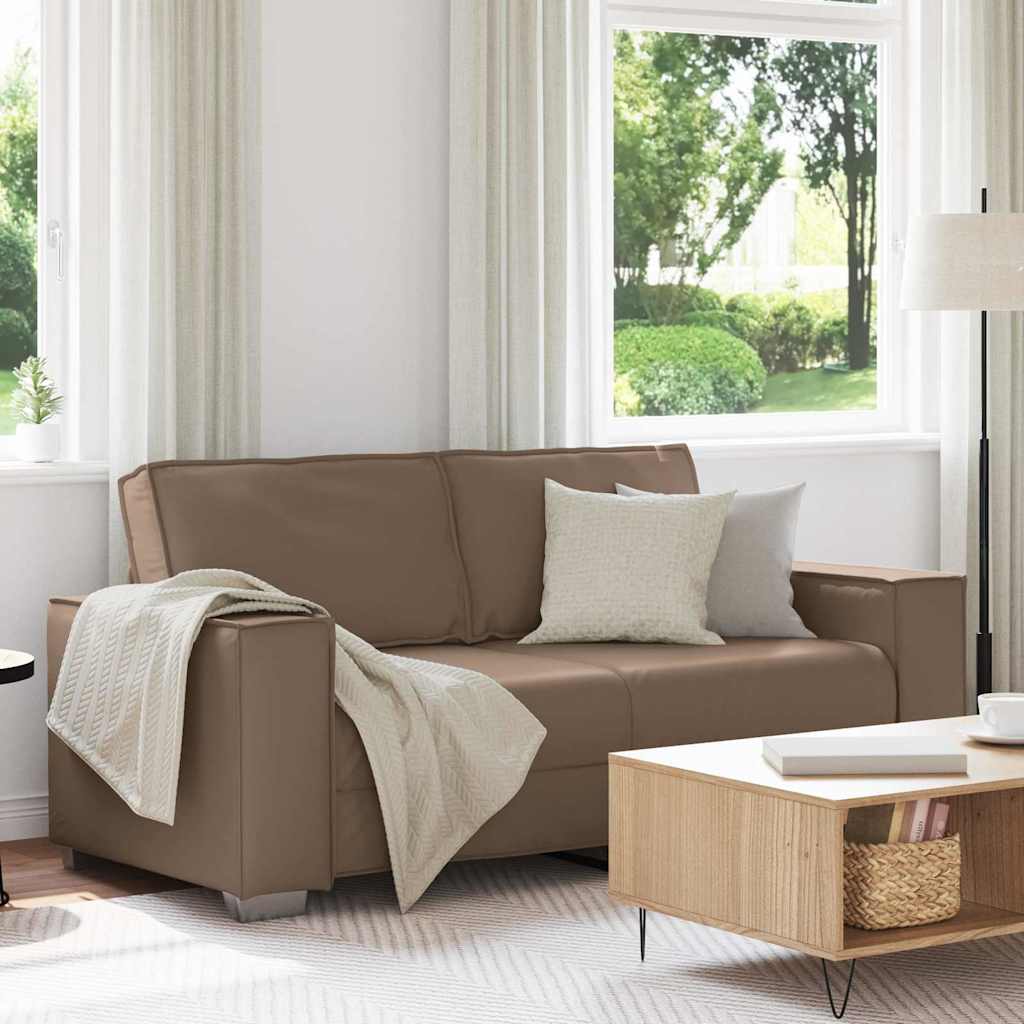 Fauteuil canapé Cappuccino 180 x 78 x 84 cm Cuir artificiel