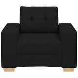 Fauteuil Noir 60 cm Tissu