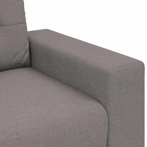 Sofa 3 places avec coussin Taupe tissu