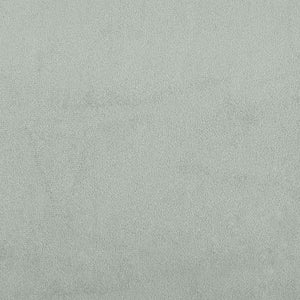 Canapé causeuse gris clair 120 cm velours