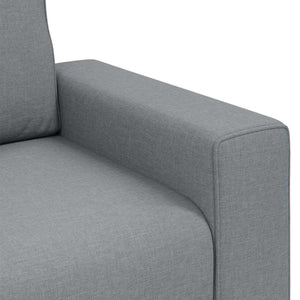 Canapé avec coussin Gris clair 100 x 77 x 82 cm tissu