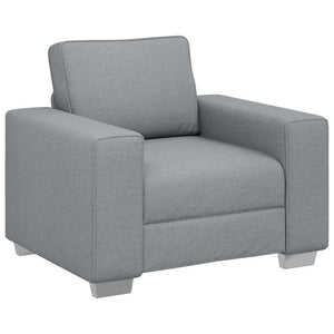 Canapé avec coussin Gris clair 100 x 77 x 82 cm tissu