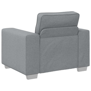 Canapé avec coussin Gris clair 100 x 77 x 82 cm tissu