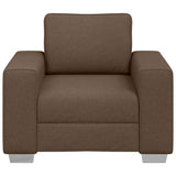 Canapé avec coussin Marron 100 x 77 x 82 cm tissu