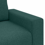 Canapé avec coussin Vert foncé 100 x 77 x 82 cm tissu