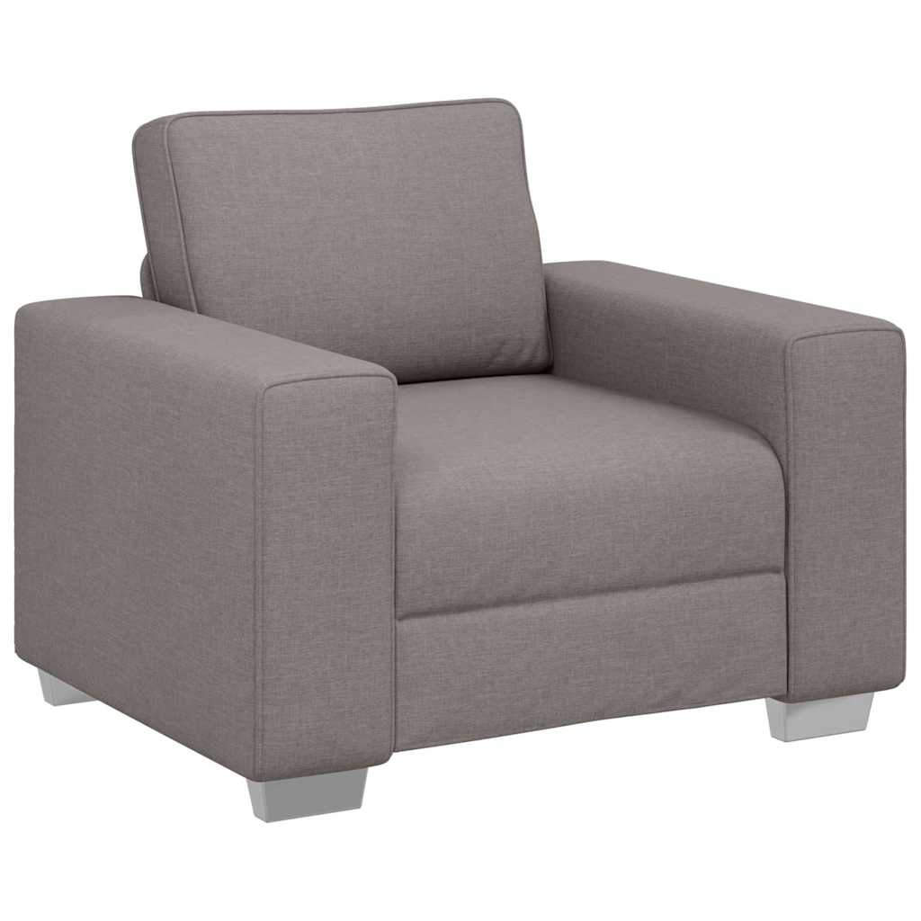 Canapé avec coussin Taupe 100 x 77 x 82 cm tissu