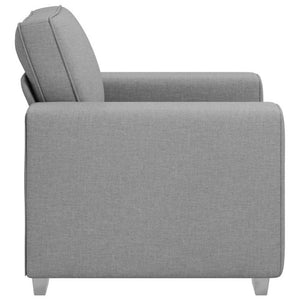 Canapé avec coussin Gris nuage 100 x 77 x 82 cm tissu