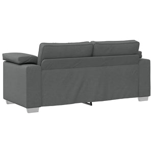 Canapé avec coussin Gris foncé 180 x 77 x 82 cm tissu