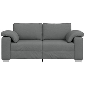 Canapé avec coussin Gris foncé 180 x 77 x 82 cm tissu