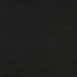 Canapé causeuse noir 140 cm velours