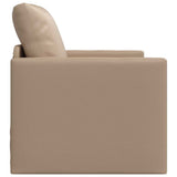 Sofa Lit de Sol Cappuccino 74 x 77 x 81 cm Faux cuir