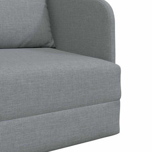 Canapé-Lit Gris clair 65 x 80 x 83 cm tissu