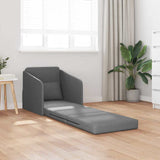 Canapé-Lit Gris foncé 65 x 80 x 83 cm tissu