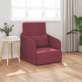 Canapé-Lit Rouge bordeaux 65 x 80 x 83 cm tissu