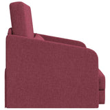 Canapé-Lit Rouge bordeaux 65 x 80 x 83 cm tissu