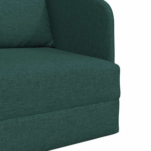 Canapé-Lit Vert foncé 65 x 80 x 83 cm tissu