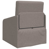 Canapé-Lit Taupe 65 x 80 x 83 cm tissu