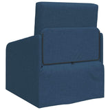 Canapé-Lit Bleu 65 x 80 x 83 cm tissu
