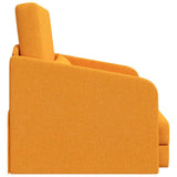 Canapé-Lit Jaune foncé 65 x 80 x 83 cm tissu