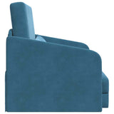 Canapé-Lit Bleu 65 x 80 x 83 cm Velours