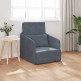Canapé-Lit Gris foncé 65 x 80 x 83 cm Velours
