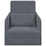 Canapé-Lit Gris foncé 65 x 80 x 83 cm Velours