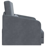 Canapé-Lit Gris foncé 65 x 80 x 83 cm Velours