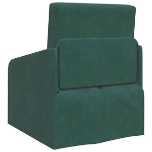 Canapé-Lit Vert foncé 65 x 80 x 83 cm Velours