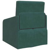 Canapé-Lit Vert foncé 65 x 80 x 83 cm Velours