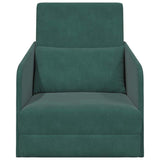 Canapé-Lit Vert foncé 65 x 80 x 83 cm Velours