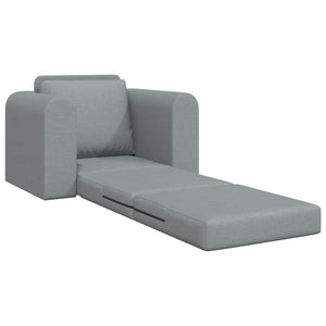 Canapé-Lit Gris clair 98 x 71 x 83 cm tissu