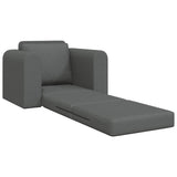 Canapé-Lit Gris foncé 98 x 71 x 83 cm tissu