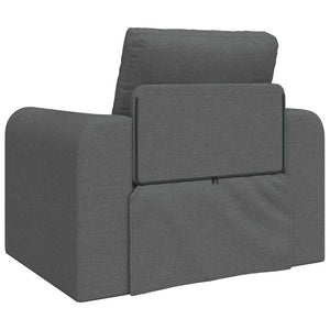 Canapé-Lit Gris foncé 98 x 71 x 83 cm tissu