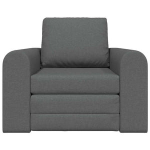Canapé-Lit Gris foncé 98 x 71 x 83 cm tissu