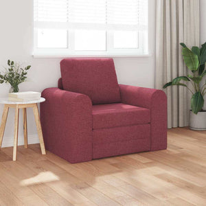 Canapé-Lit Rouge bordeaux 98 x 71 x 83 cm tissu