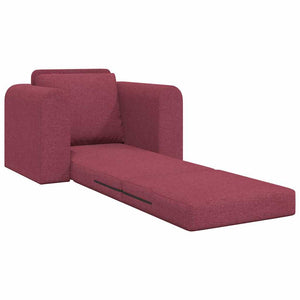 Canapé-Lit Rouge bordeaux 98 x 71 x 83 cm tissu