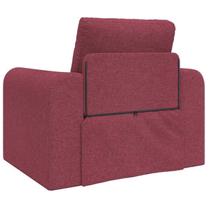 Canapé-Lit Rouge bordeaux 98 x 71 x 83 cm tissu