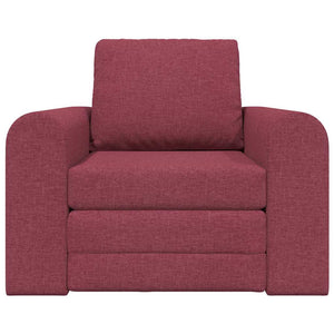 Canapé-Lit Rouge bordeaux 98 x 71 x 83 cm tissu