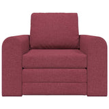 Canapé-Lit Rouge bordeaux 98 x 71 x 83 cm tissu