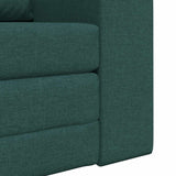 Canapé-Lit Vert foncé 98 x 71 x 83 cm tissu