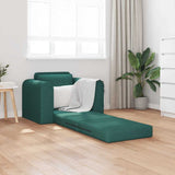Canapé-Lit Vert foncé 98 x 71 x 83 cm tissu